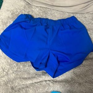 Royal Blue Small Active Stretchy Shorts Size Small